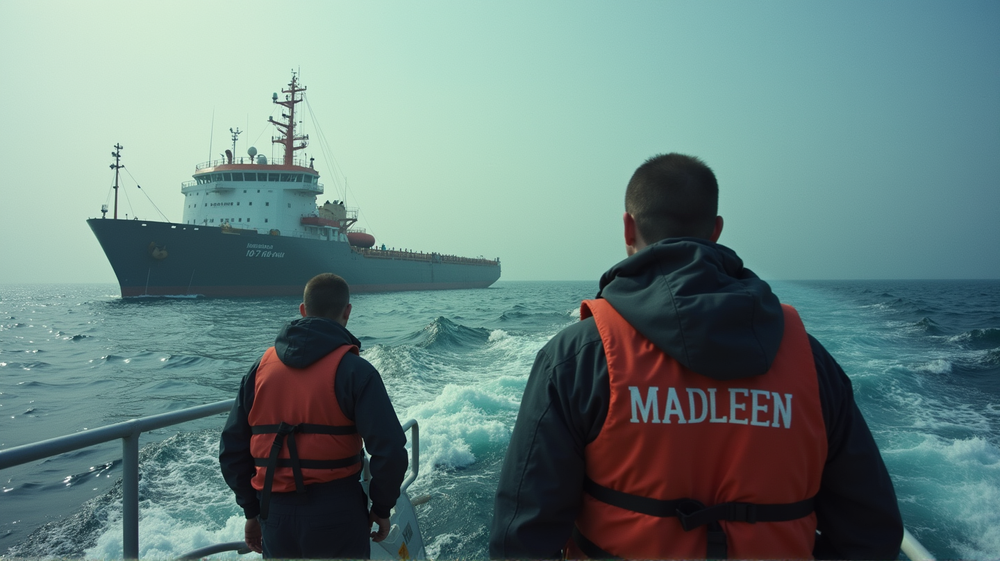 Courage au Milieu des Vagues : La Flottille de la Liberté et l'Interception Attendue