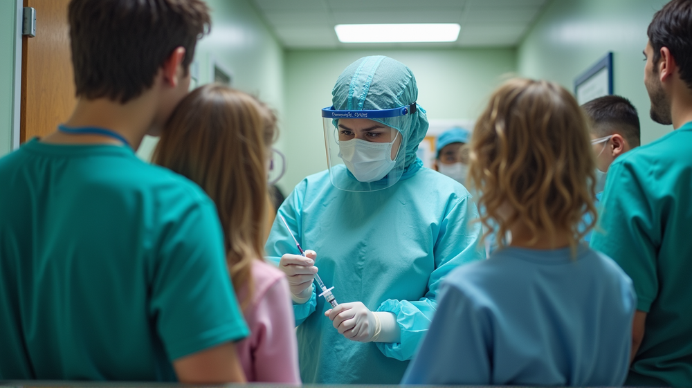 L'Utah face à son premier défi de rougeole pendant une épidémie nationale