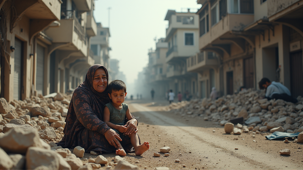 Frappe aérienne tragique à Gaza tue des enfants innocents : Un appel à la paix