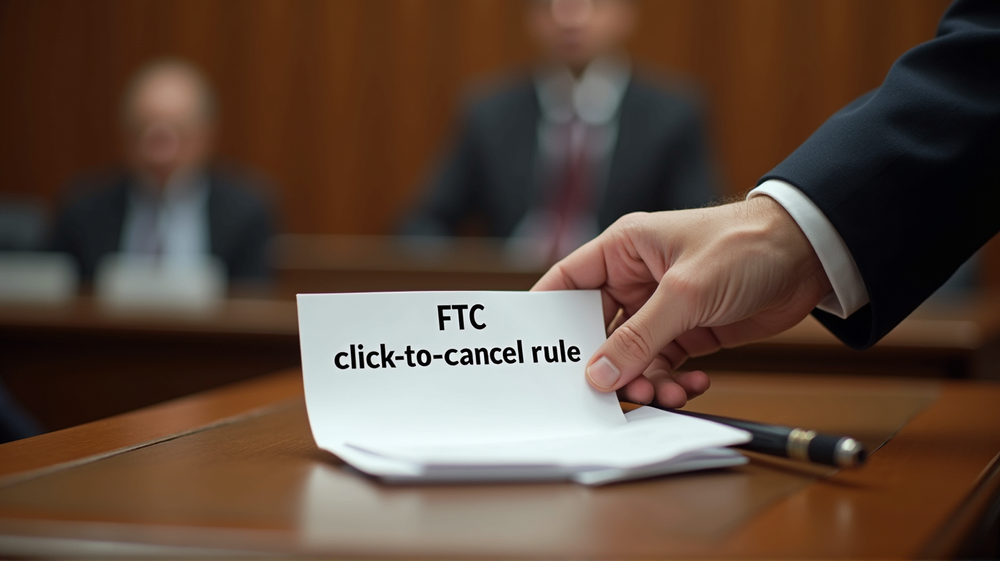 La règle 'Click-to-Cancel' du FTC bloquée par une décision de justice