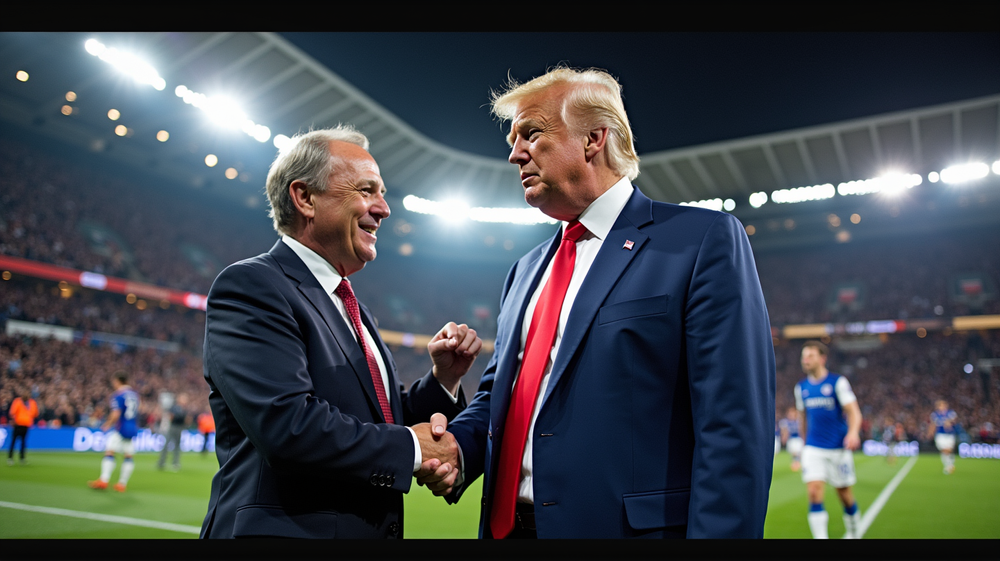 Le geste audacieux de Trump à la finale de la Coupe du Monde des Clubs suscite des émotions
