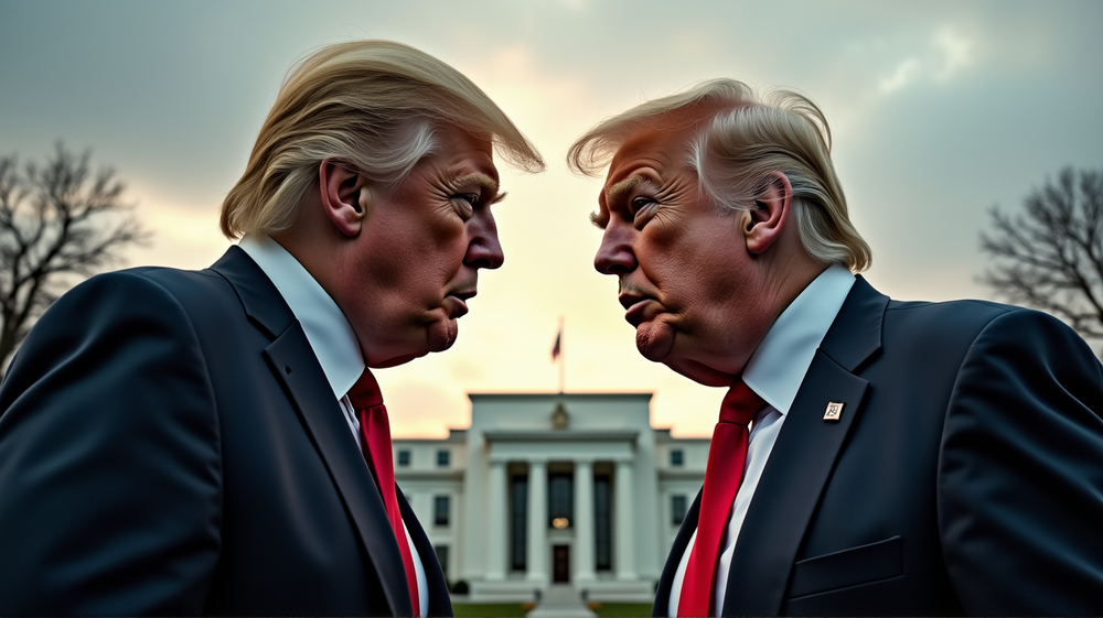 Le Conflit de Trump avec la Fed : Une Tempête Financière Imminente ?