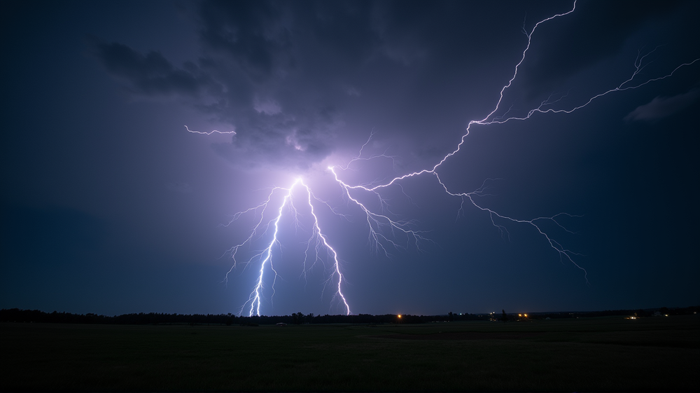 Dévoilement des merveilles de la nature : l’éclair méga record