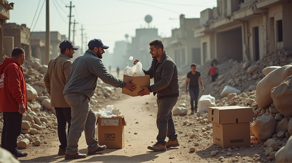 L'appel du DEC récolte des millions en aide cruciale pour le Moyen-Orient