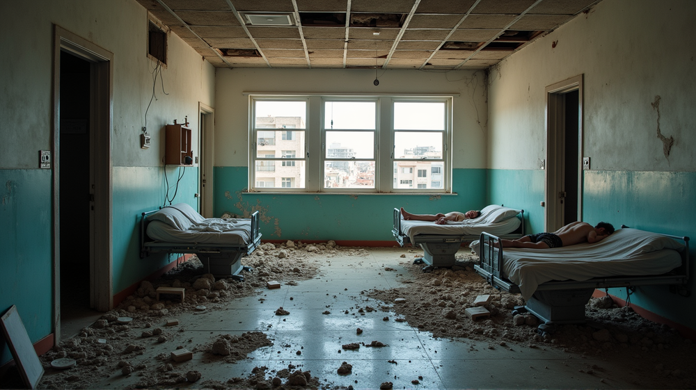Frappe Tragique : Un Hôpital à Gaza Touché, Des Douzaines Périssent