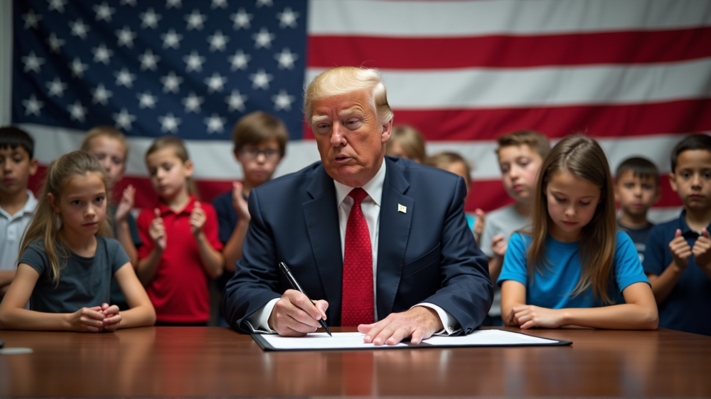 Trump Rétablit le Test de Fitness Présidentiel Iconique pour une Amérique Plus Saine