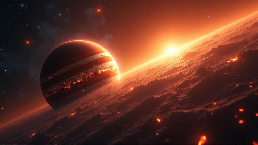 Les Origines de Jupiter Décryptées: Le Rôle de la Pluie de Roche Fondue