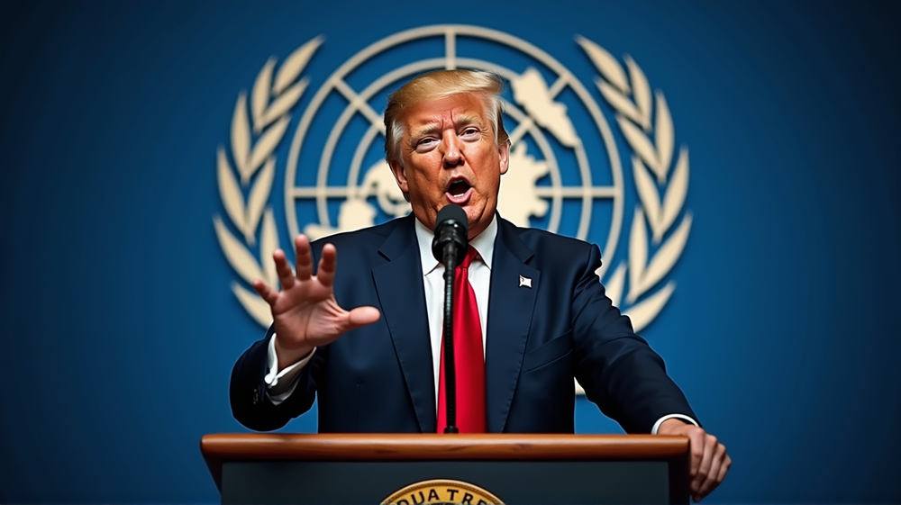 Affrontement à l'ONU : Discours enflammé de Trump critiquant les mouvements de l'Europe et du Moyen-Orient
