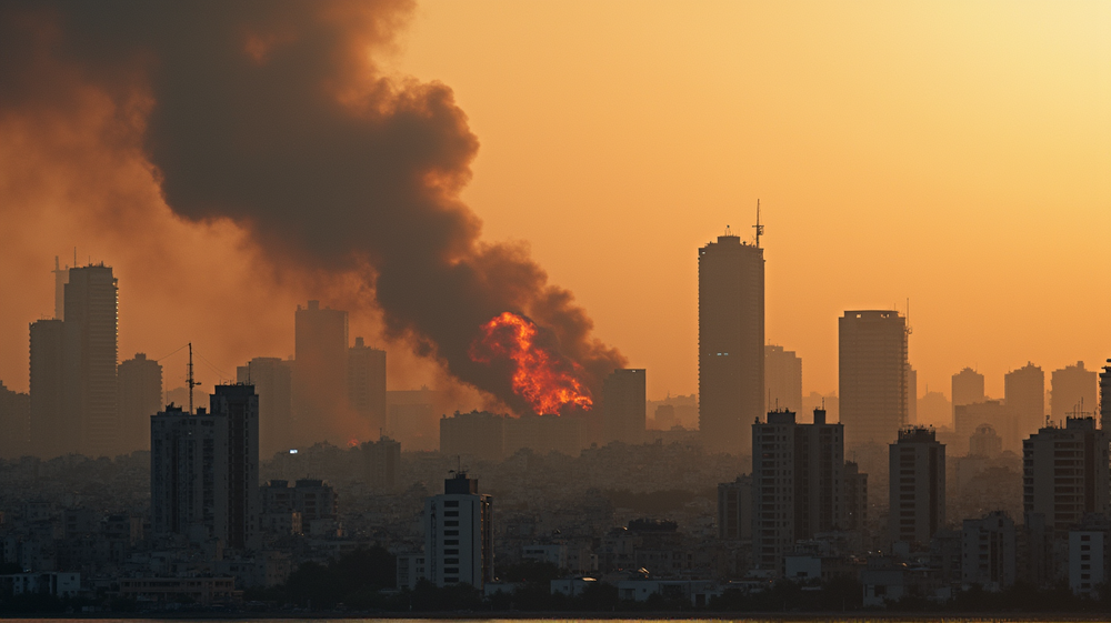 Le Tumulte de Gaza : Frappe Israëlienne et Évacuation dans une Ville Frappée par la Famine