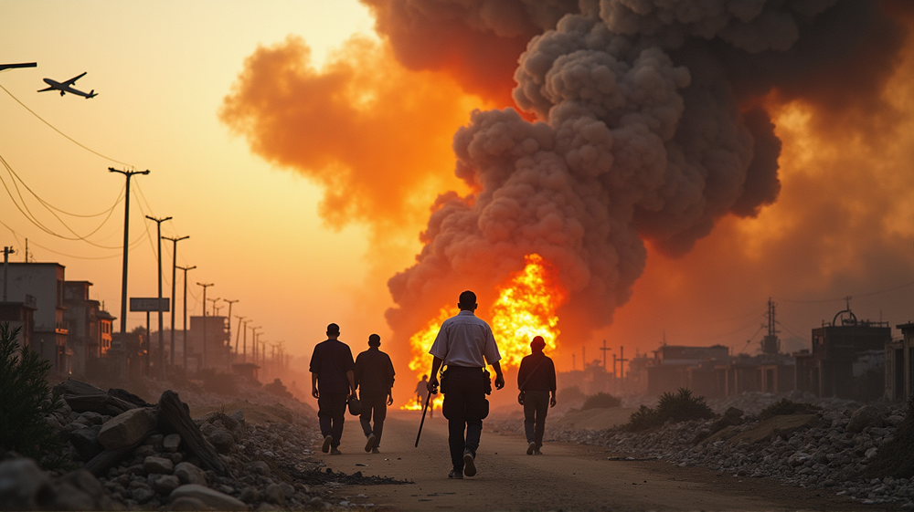 Dévastation à Gaza : L'assaut intense d'Israël force un exode massif