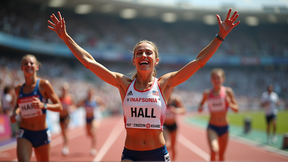 Le Voyage Majestueux d'Anna Hall : De la Déception au Triomphe sur la Scène Mondiale