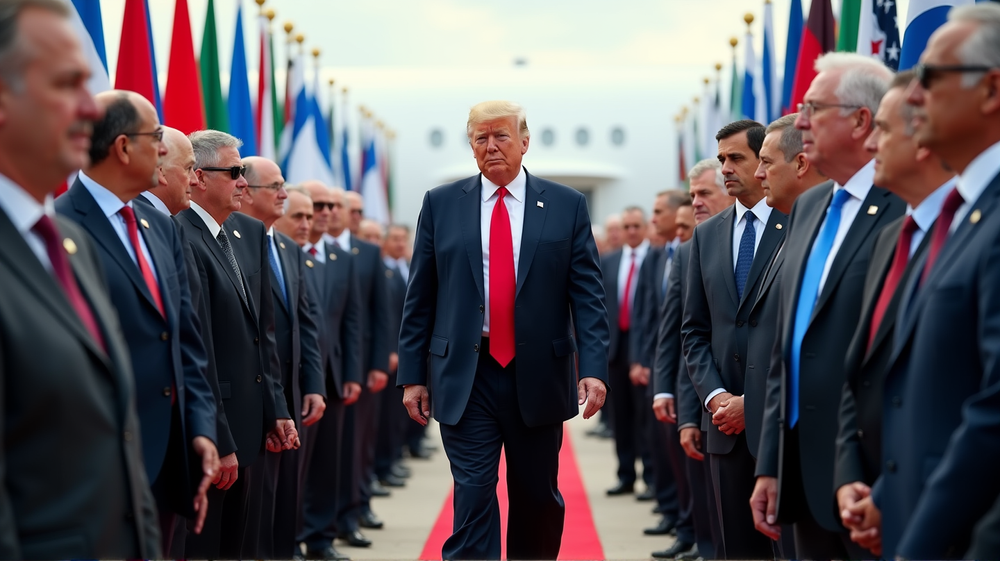 Le Président Trump Marque un Nouveau Départ dans les Efforts de Paix au Moyen-Orient