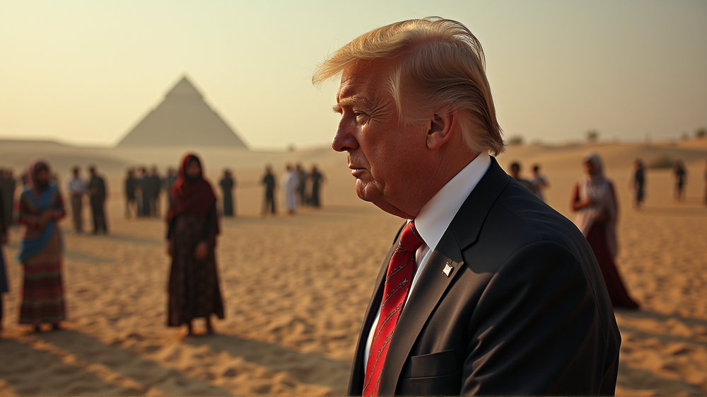 Trump envisage un voyage au Moyen-Orient au milieu de prometteuses discussions Israël-Hamas