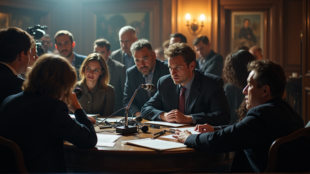 Un journaliste perd son emploi après une question sur Gaza qui suscite un débat mondial