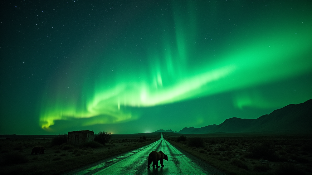 La comète 3I/ATLAS brille en vert tandis que les ours se comportent mal sur les anciennes routes romaines