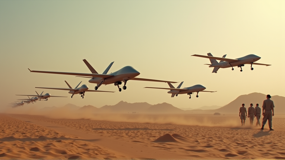 L'émergence d'un Escadron de Drones de Combat Américain : Un Mouvement Audacieux Inspiré du Modèle Iranien