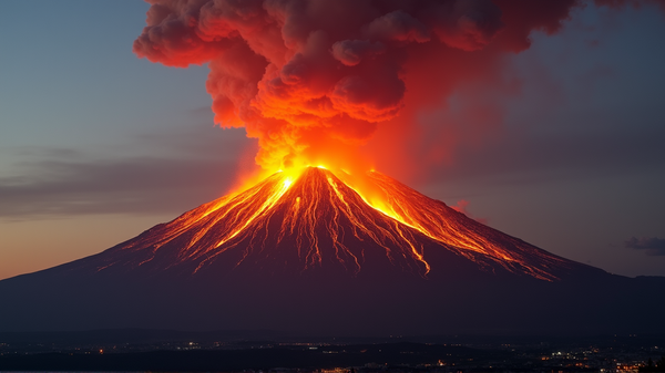 Le majestueux Mont Etna s'éveille : un spectacle du pouvoir ardent de la nature