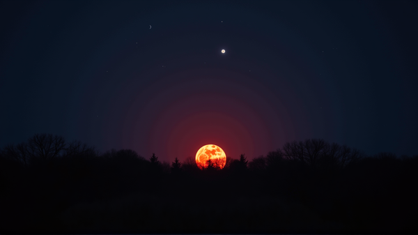 Assistez à l'Éblouissante Lune des Fraises de 2025 : Un Délice Céleste Vous Attend !