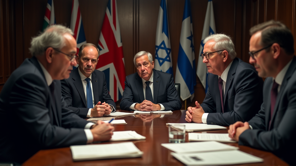 Le Royaume-Uni Secoue Les Relations Diplomatiques avec des Sanctions sur des Ministres Israéliens