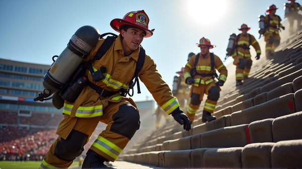 Les Pompiers Relèvent le Défi de la Chaleur Pour Récolter 350 000 $ pour la Santé Pulmonaire