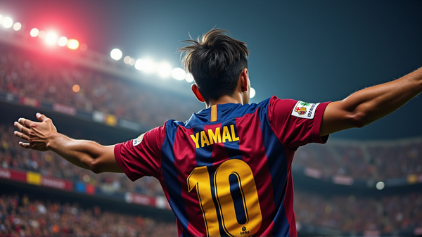 Le maillot numéro 10 de Lamine Yamal devient le plus vendu de l'histoire du FC Barcelone !