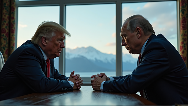 Un Nouveau Bras de Fer Politique : L'étrange Rencontre en Alaska entre Trump et Poutine