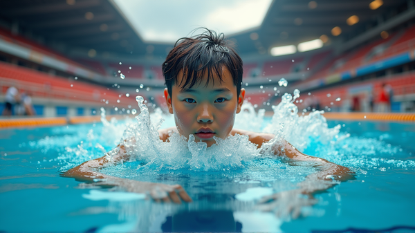 Yu Zidi: Naviguer sur la Vague de la Célébrité dans l'Univers de la Natation Chinoise