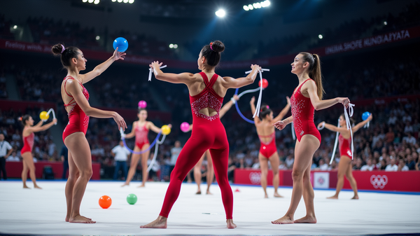 Merveilles Rythmiques : Un Festin Visuel des Championnats du Brésil
