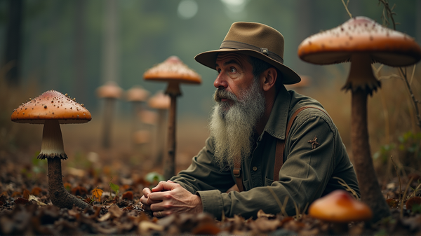 Solitude hantée : le chagrin du survivant dans la tragédie du champignon en Australie