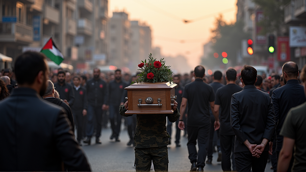 Honorer les Tombés : Adieux Solennels aux Derniers Martyrs de Gaza