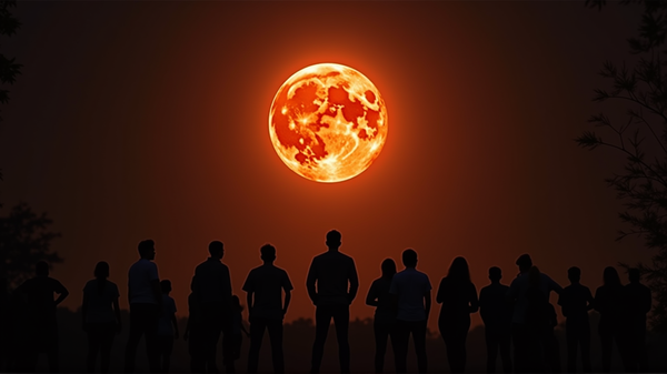 Assistez à la Danse Céleste : L'étonnante Éclipse Lunaire d'Inde Vous Attend