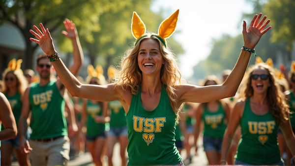 Les COPHers Déchaînent une Énergie Infinie dans les Festivités Vert et Or