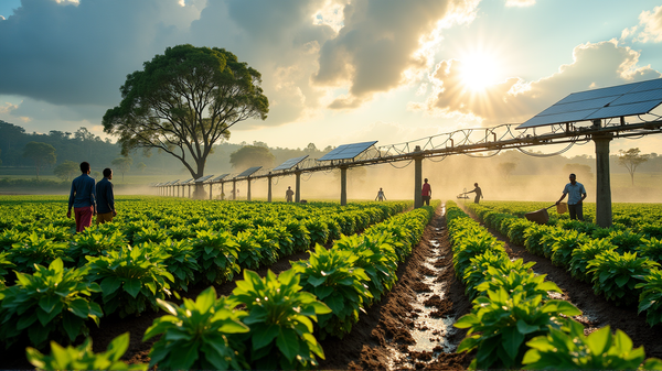 L'initiative solaire innovante du Kenya pour révolutionner l'agriculture : Un nouvel aube attend