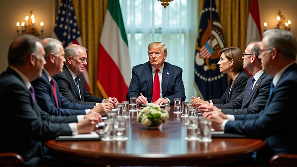 Trump Dépêche une Nouvelle Équipe pour un Potentiel Percée dans les Pourparlers de Gaza