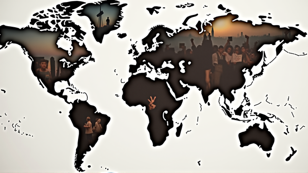 Manifestations Mondiales Exigent Justice Dans la Tourmente du Moyen-Orient