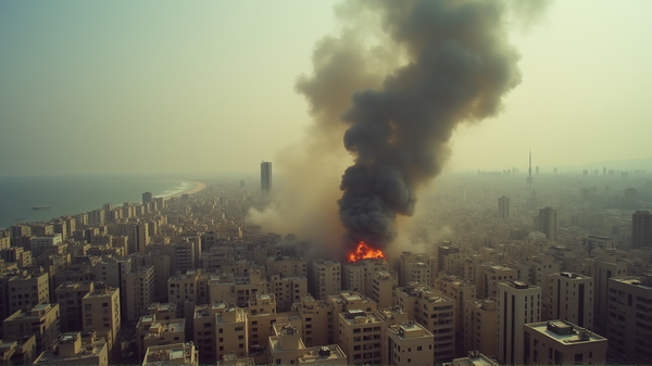 Beyrouth Sous le Feu : La Première Frappe d'Israël en Mois Cible le Hezbollah