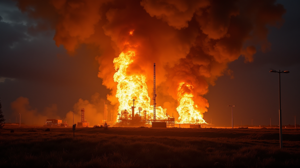 Grèves Audacieuses : Le Geste Courageux de Kyiv Met en Flammes un Dépôt Russe