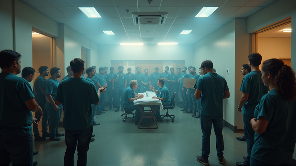 Des manifestants envahissent le conseil d'Atrium Health : Exigent des droits de logement et de syndicat