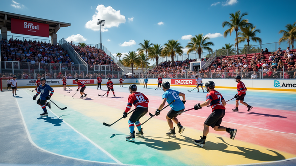 Fête du Hockey Dépassant les Records : La Floride se Prépare pour le Championnat NHL STREET